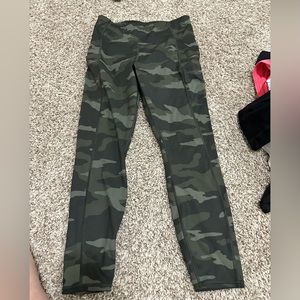 Athleta Camo Leggings Medium
